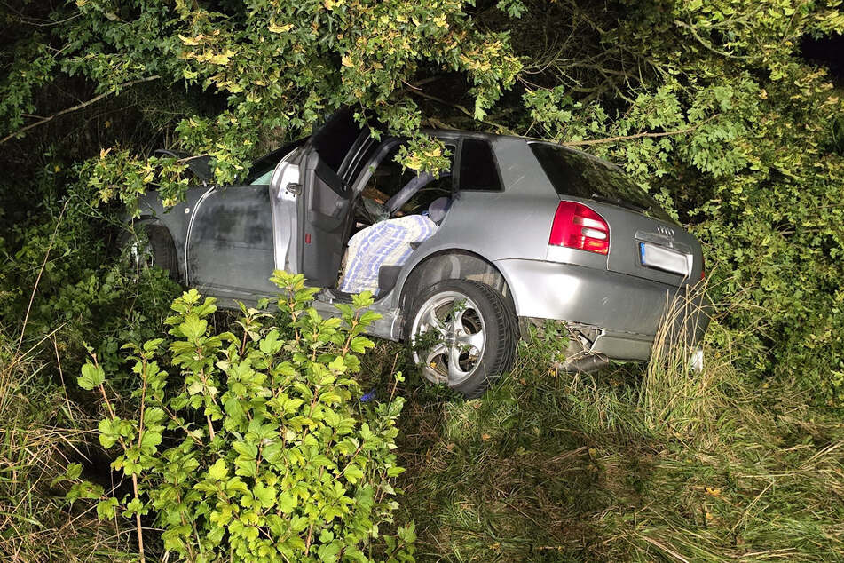 Der Autofahrer wurde bewusstlos aus dem Wagen geborgen, war jedoch kurze Zeit später wieder ansprechbar.