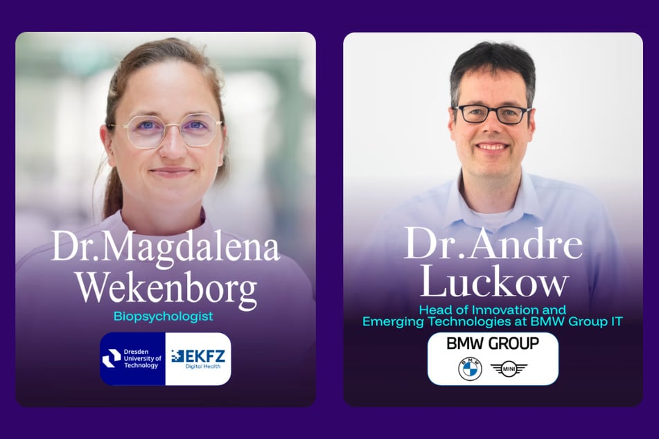 Dr. Magdalena Wekenborg (EKFZ) und Dr. Andre Luckow (BMW Group)