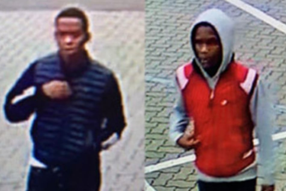 Die Polizei in Nordhessen hat Fotos veröffentlicht, welche die beiden mutmaßlichen Straßenräuber zeigen.