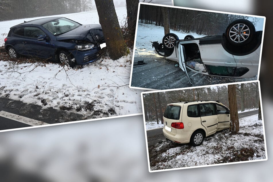 Gefährlich glatte Straße in der Altmark: Drei Unfälle in 24 Stunden