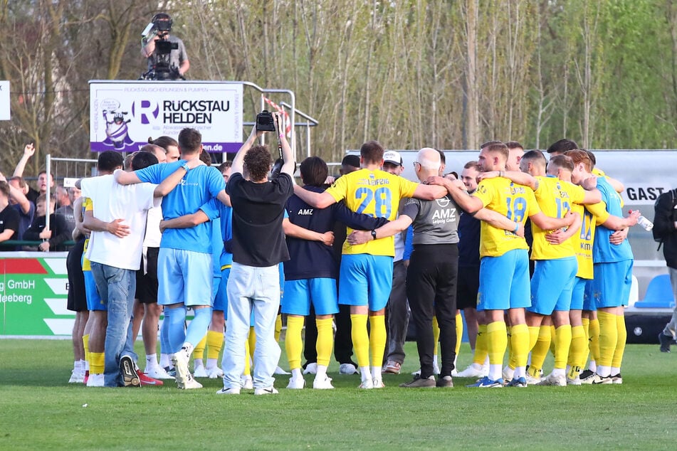 Nicht mehr weit bis zum Ziel! Der 1. FC Lokomotive Leipzig könnte am Samstag den Weg zu den Aufstiegsrelegationsspielen besiegeln.