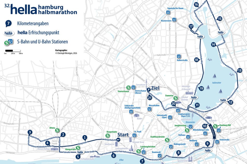 Wegen des Halbmarathons sind einige Straßen am Sonntag gesperrt.