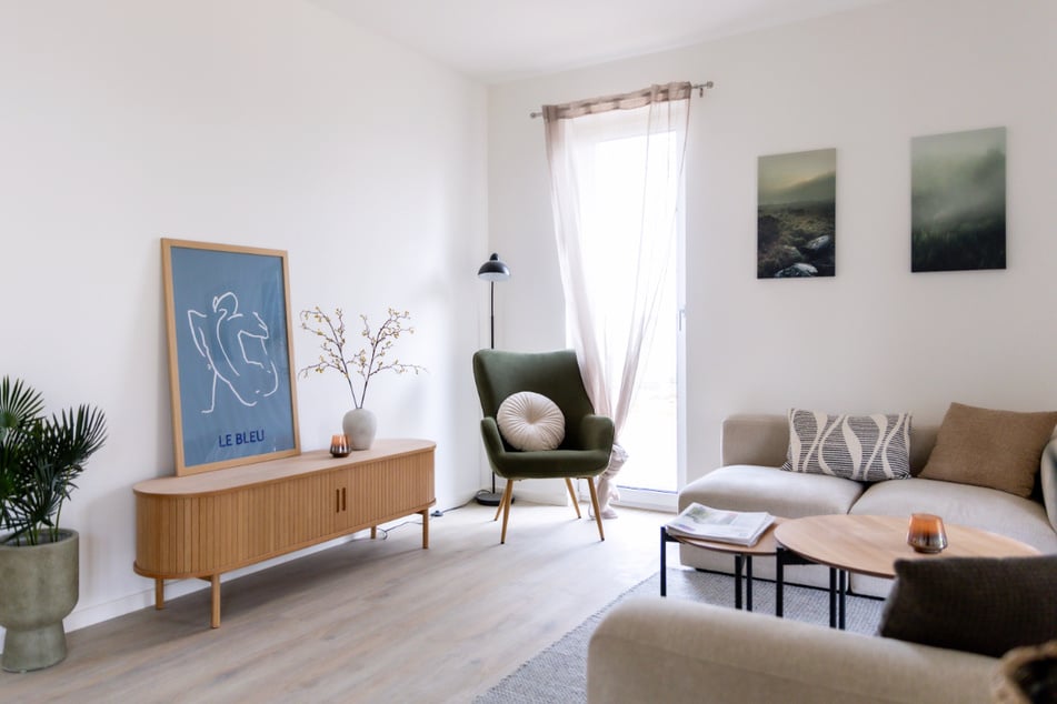 Die Wohnungen von "green living – Dresdner Heidebogen" sind groß, hell und modern.