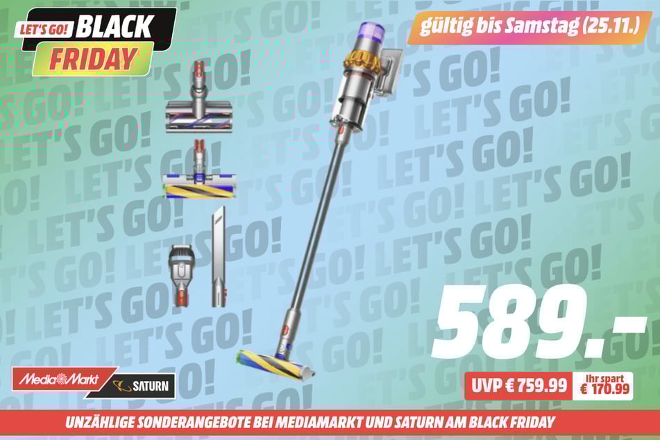 Dyson-Staubsauger für 589 statt 759,99 Euro