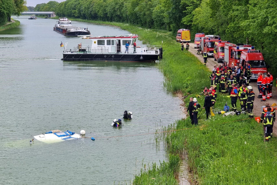 Schiffsunfall auf dem Mittellandkanal! Sportboot sinkt, zwei Verletzte