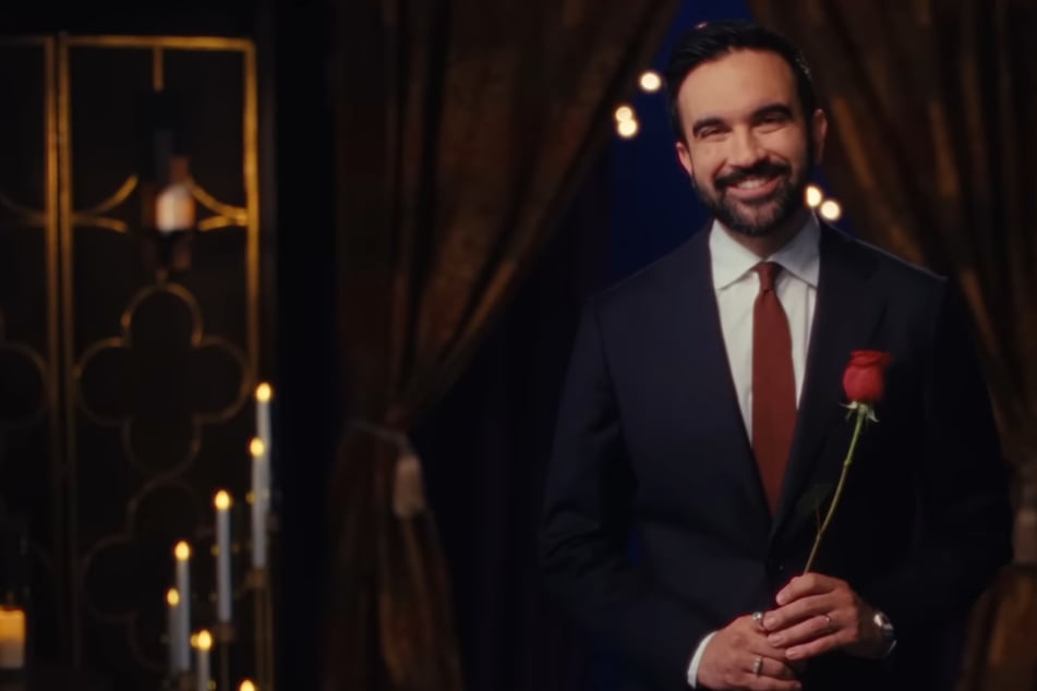 Zohran Mamdani asks NYC to accept his rose in Bachelor-inspired campaign ad