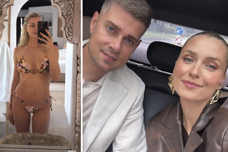 Mit ihrem Mann Dustin Schöne (40) hat Lena zwei gemeinsame Töchter.