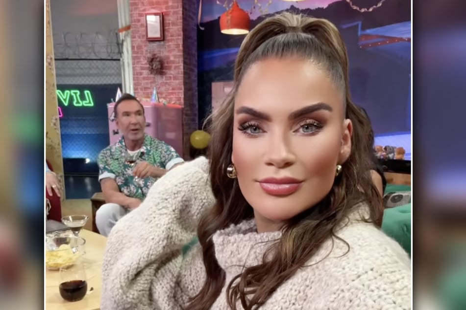 Auf Instagram gibt Janine Pink ein paar exklusive Eindrücke über ihren Auftritt bei "Promi Big Brother - Die Late Night Show".