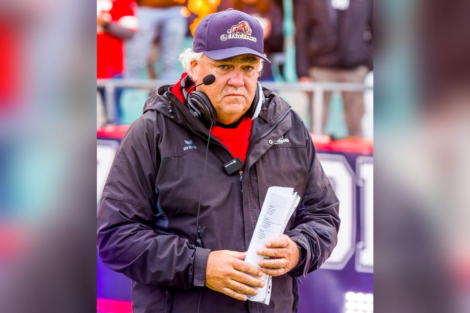 Ravensburg-Headcoach John Gilligan (68) hat große Ansprüche.