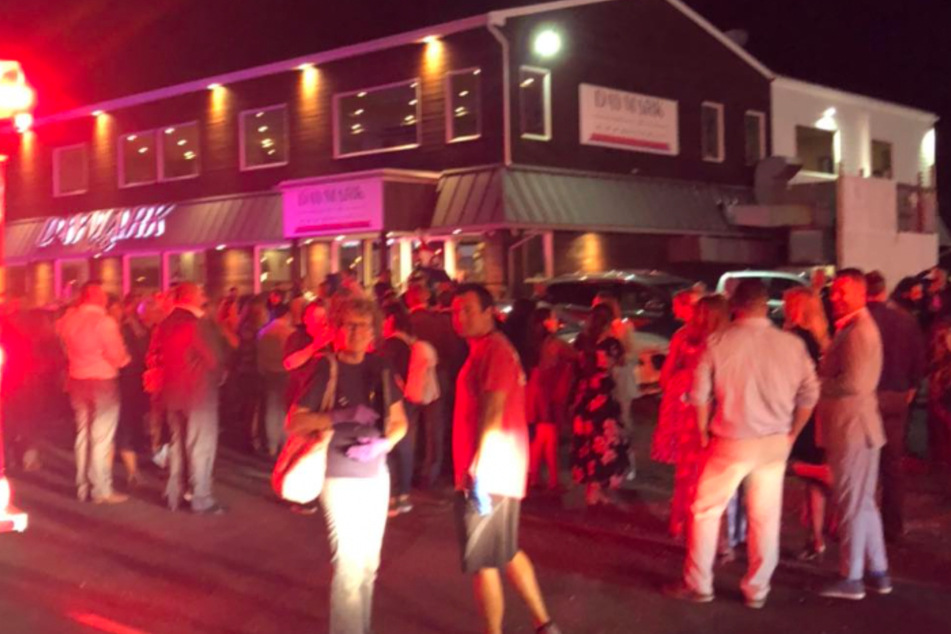 The second-floor dance floor collapsed at a bar where a wedding party was getting their celebration on in the name of love.