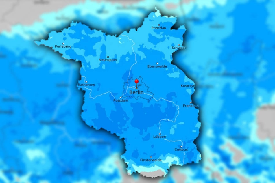 Für die Hauptstadtregion wird bis zum Wochenende viel Regen vorhergesagt.