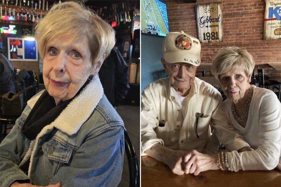 Die Rentnerin Elaine Dorland (86) genoss die Zeit zu zweit mit ihrem Ehemann.