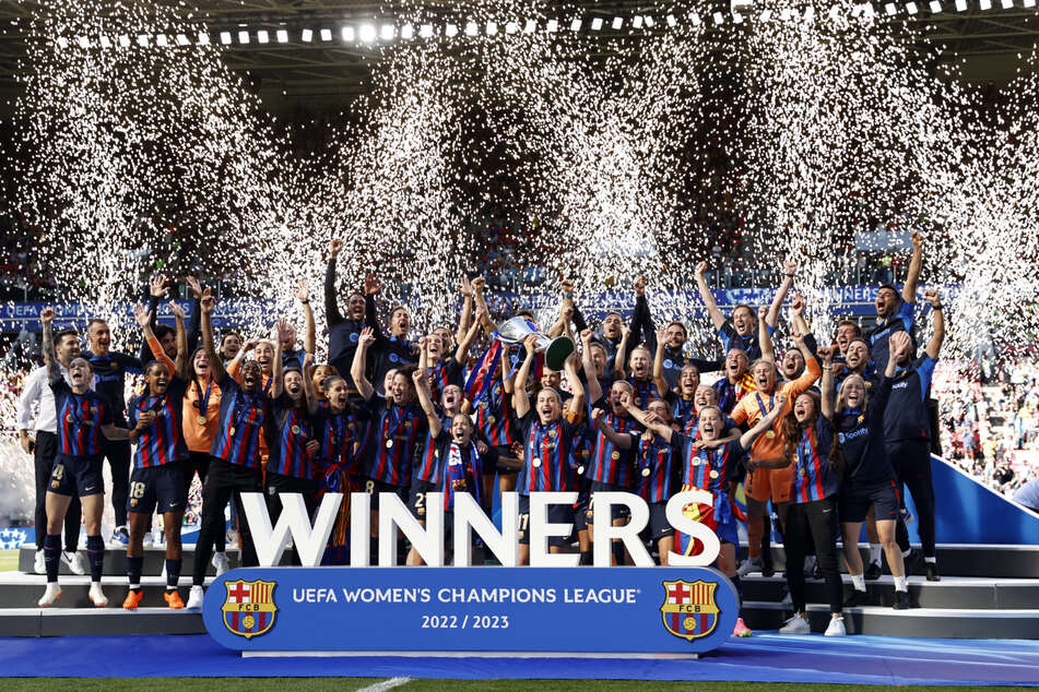 Die meisten Frauenteams haben finanzstarke Männerteams hinter sich stehen: Wie die Champions-League-Siegerinnen vom FC Barcelona.