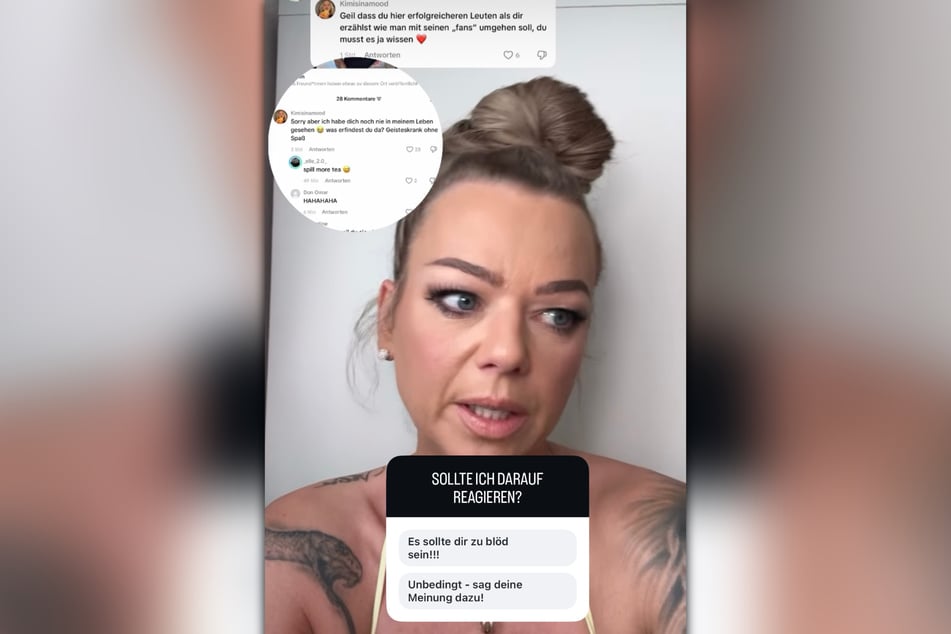 In einer Instagram-Story fragte Doreen Steinert (39) ihre Fans um Rat, nachdem der Streit mit Kim Viktoria Koch (24) öffentlich geworden war.