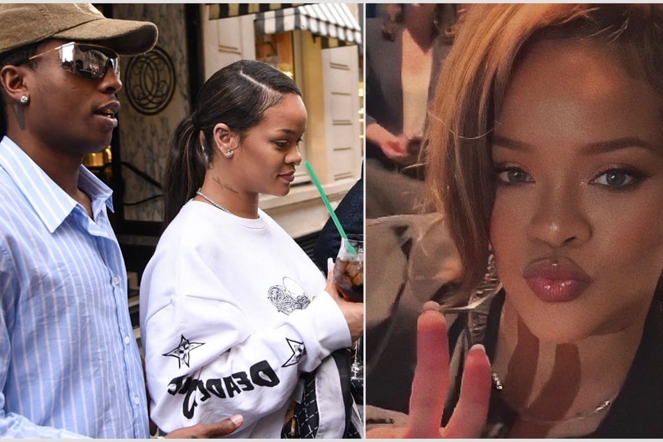 Rihanna debuts new hair color as she hits the town with A$AP Rocky