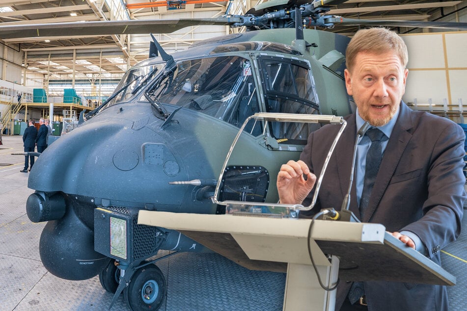 Da kam sogar Sachsens MP höchstpersönlich: Bundeswehr und EFW besiegeln wichtigen Vertrag