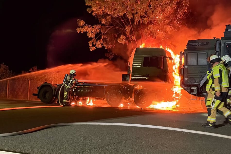 Die Feuerwehr konnte die Flammen erfolgreich löschen.