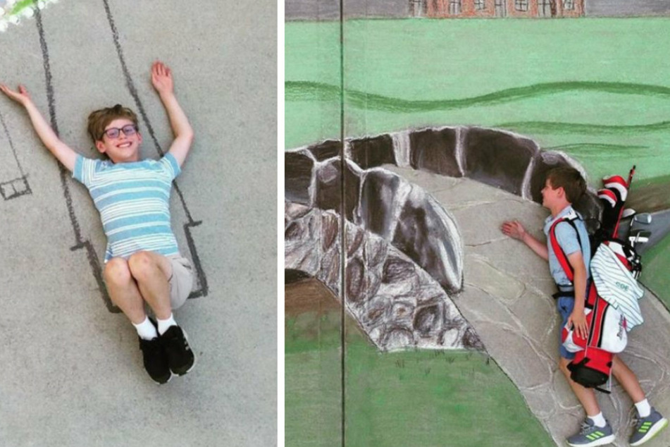 Ob beim Wandern oder im Freizeitpark: Dank seiner großen Schwester erlebt Camden jede Menge Abenteuer.