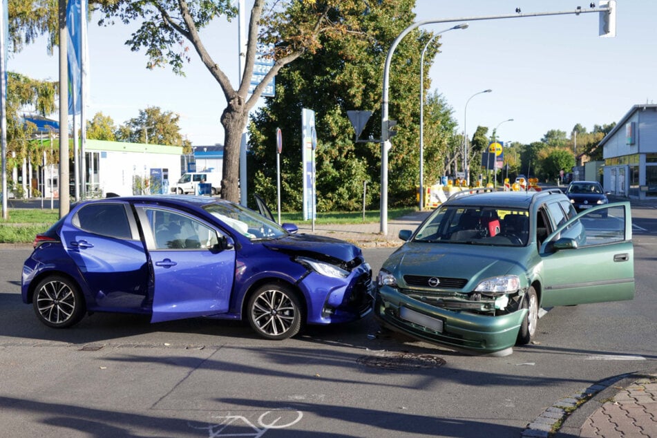 Gegen 8.30 Uhr krachte es an der Kreuzung Max-Liebermann-Straße/Virchowstraße.