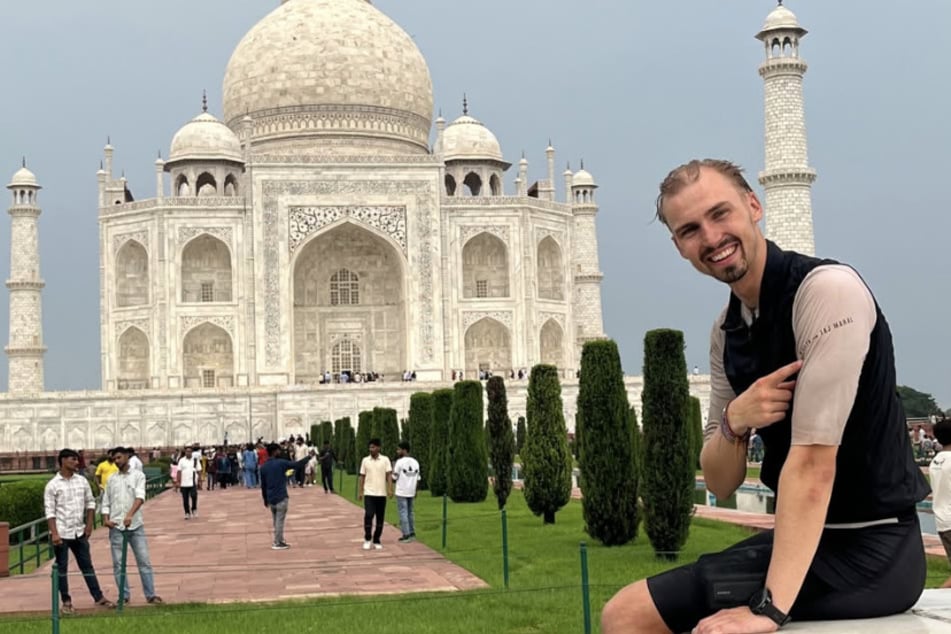 Berlin: 8000 Kilometer in drei Monaten für krebskranke Kinder: Berliner radelt bis zum Taj Mahal