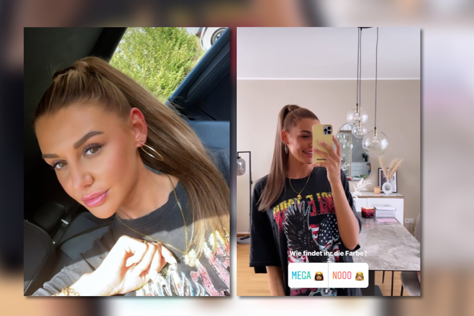 Doch auch die braunen Haare gefallen der 28 Jahre alten Influencerin und ihren Followern gut.