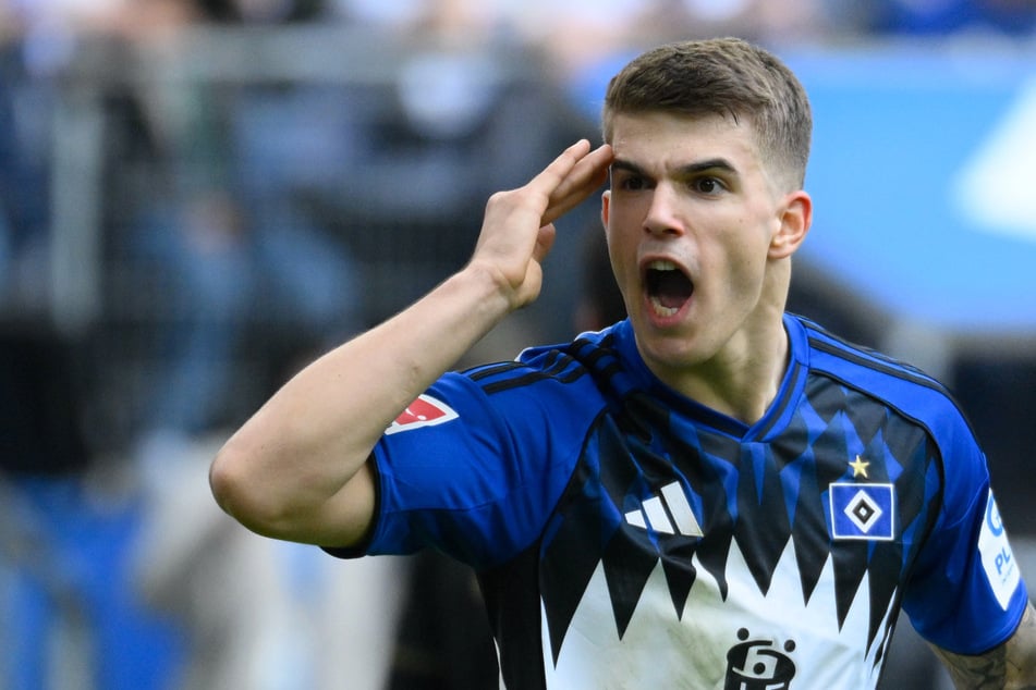 Tottenham Hotspur will Luka Vuskovic (19) nach dem Leihende beim HSV von einem Verbleib in London überzeugen.