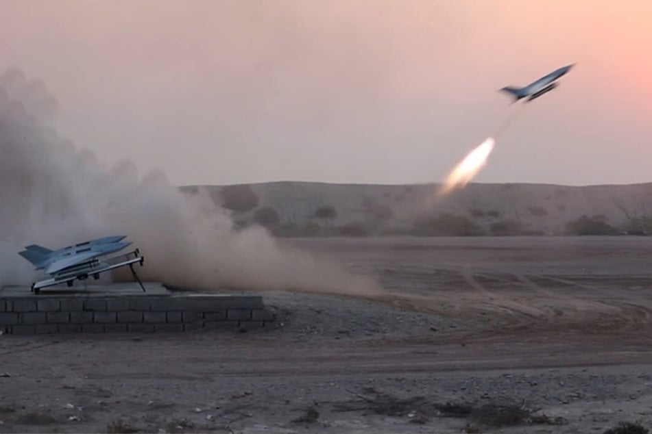 Der Iran greift weiter seine Nachbarstaaten mit Drohnen an.