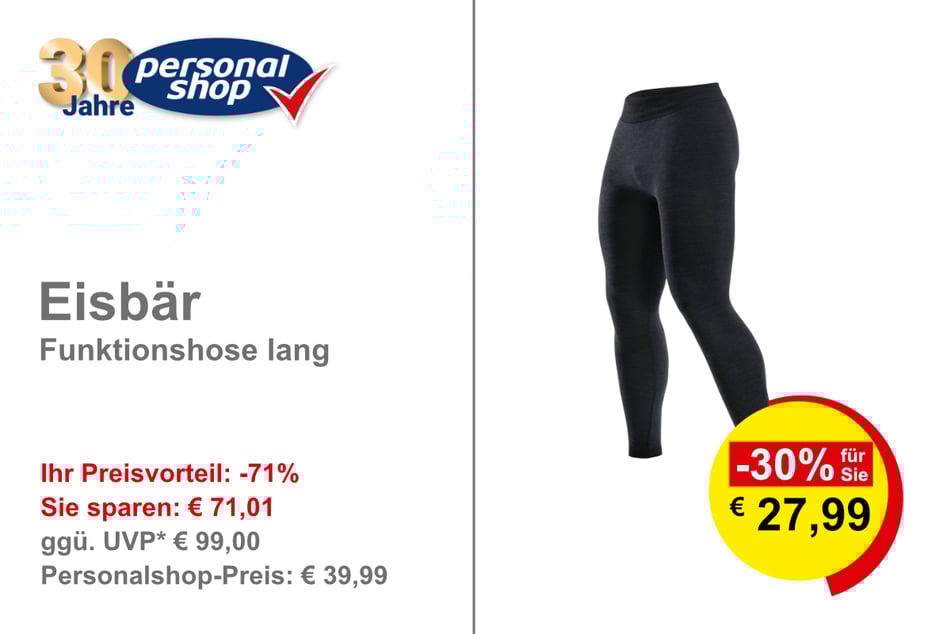 Eisbär Funktionshose lang