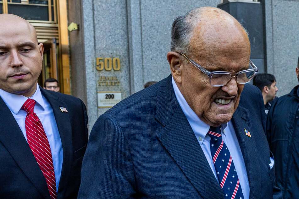 Rudy Giuliani shares new details of car accident in two-hour podcast appearance