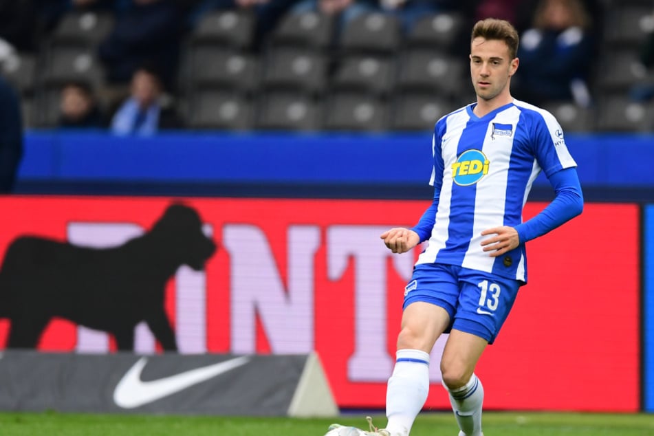 Lukas Klünter bestritt in dieser Saison 23 Spiele für Hertha BSC.