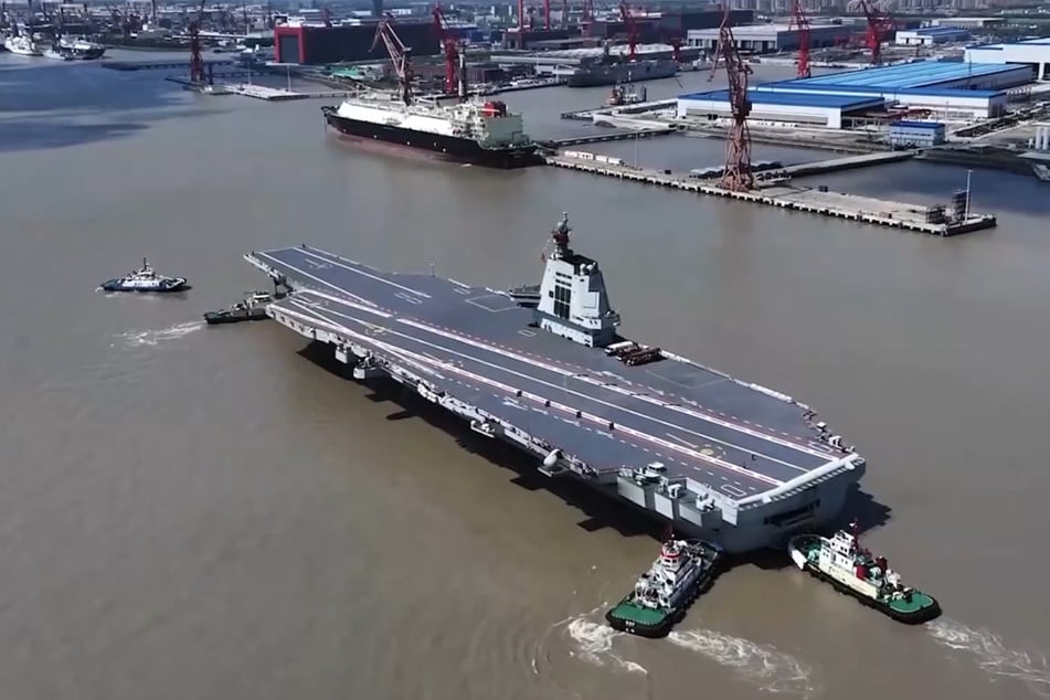 Die Fujian wird seit 2022 getestet.