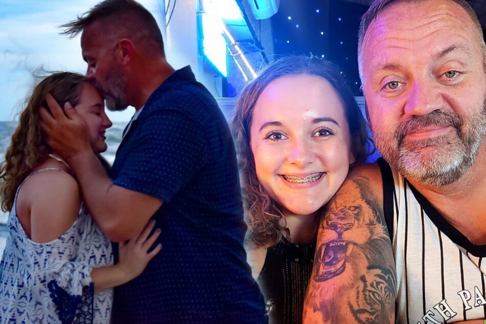 Hannah (20) und Sam (49) sind unzertrennlich.