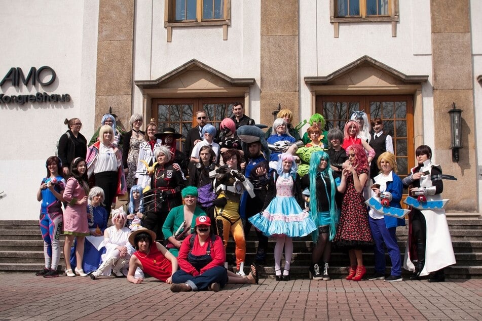 Auf der Contaku lassen sich viele Cosplayer bewundern.