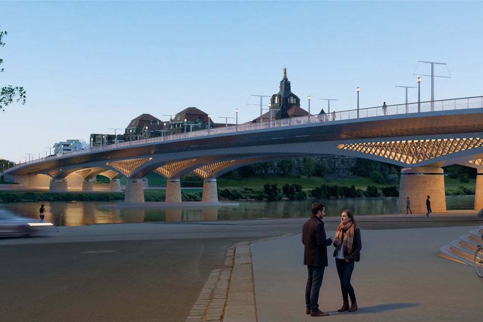 Für diesen Entwurf des Planungsbüros LAP/Knight Architects/Querfeldeins entschied sich das Begleitgremium. Wie entscheidet der Stadtrat heute?