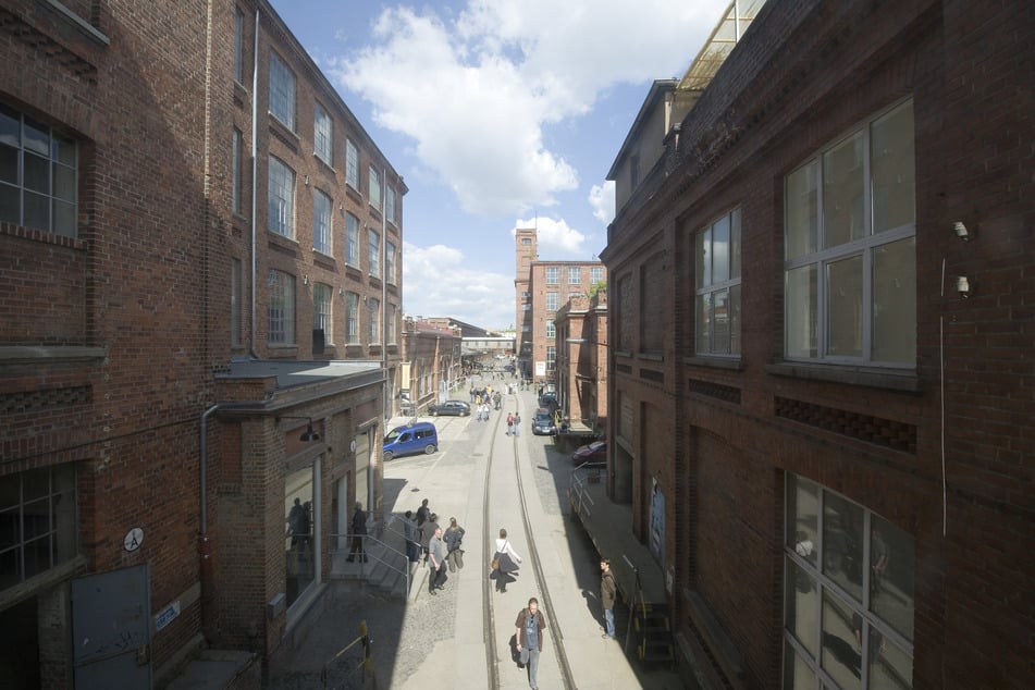 Die ehemalige Baumwollspinnerei ist heute das Zuhause von verschiedenen Kunstgalerien.