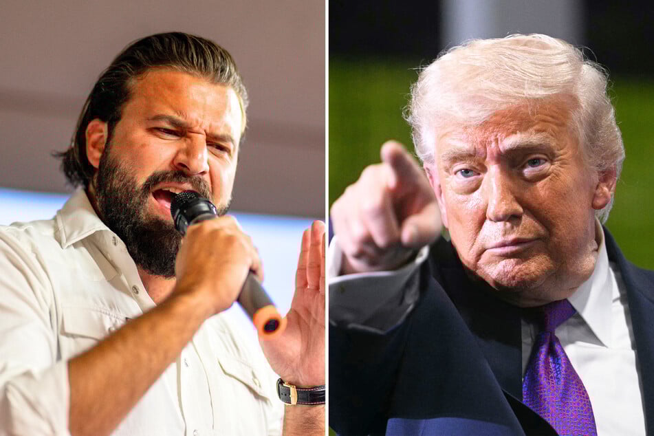 In a recent social media post, President Donald Trump (r.) endorsed controversial YouTuber Brandon Herrera for his congressional bid in Texas.