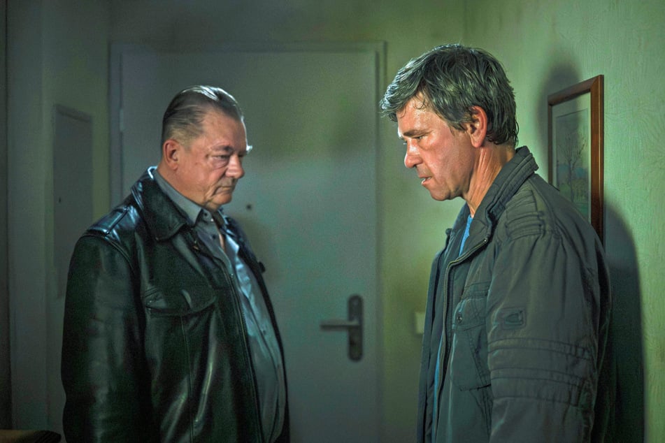 Peter Kurth (68, l.) und Peter Schneider (50) vollenden die Trilogie aus Halle.