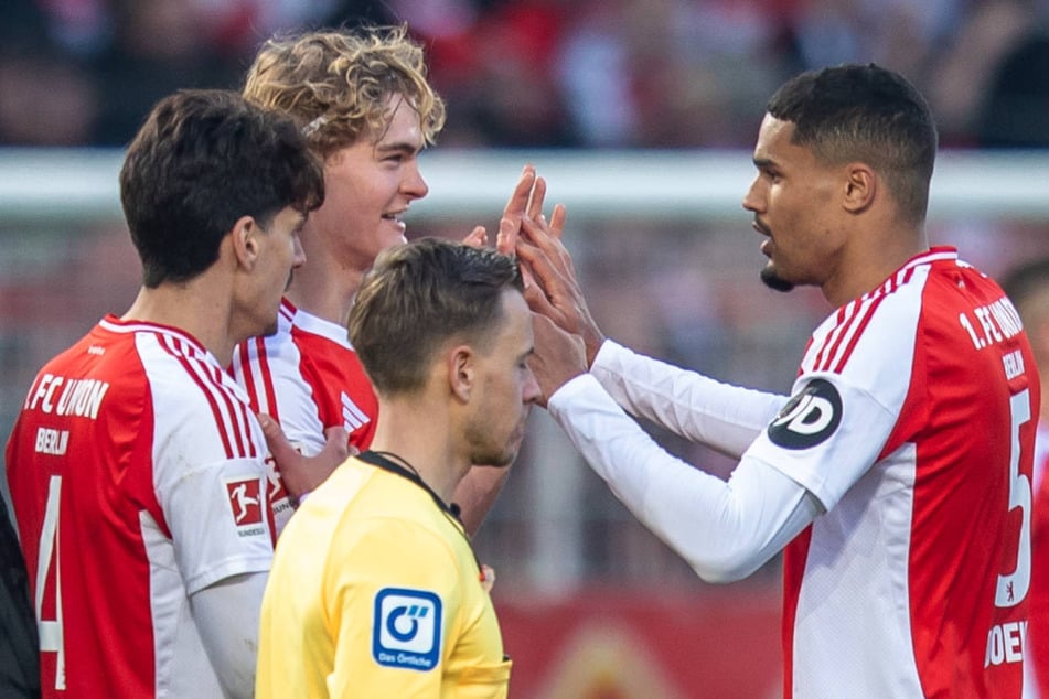 Diogo Leite (l.) und Danilho Doekhi (r., beide 26) bilden seit mehreren Jahren ein schlagkräftiges Duo in der Innenverteidigung von Union Berlin.