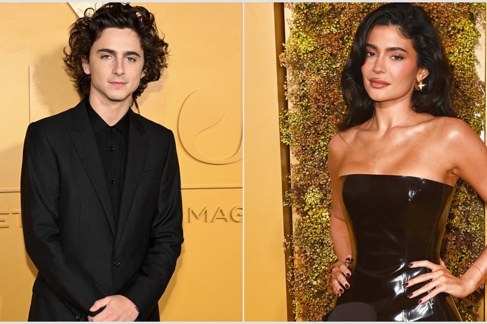 Kylie Jenner showed up at the Saturday Night Live afterparty to support Timothée Chalamet's (l) second hosting gig.