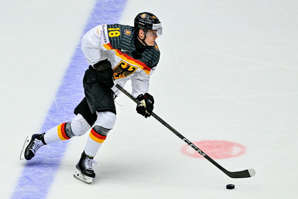 Tim Stützle (23) absolvierte sein erstes Spiel bei dieser WM und überzeugte gleich mit zwei Scorerpunkten.