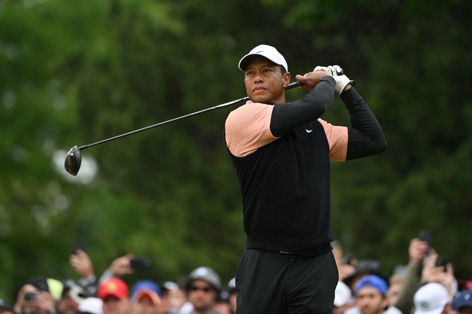 15-time major champion Tiger Woods.