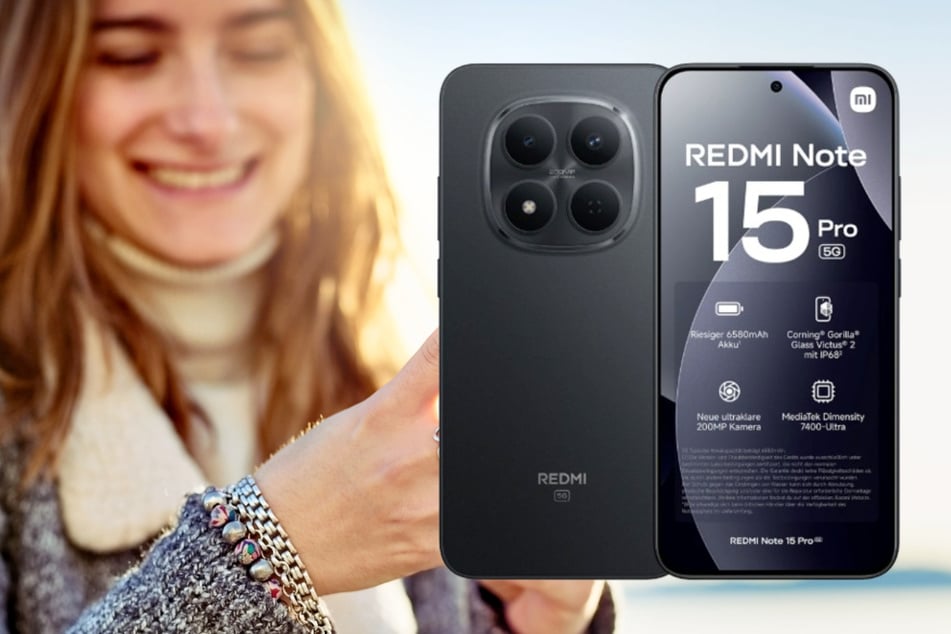 Xiaomi Redmi Note 15 Pro 5G mit 40 GB Tarif für nur 14,99 Euro pro Monat sichern