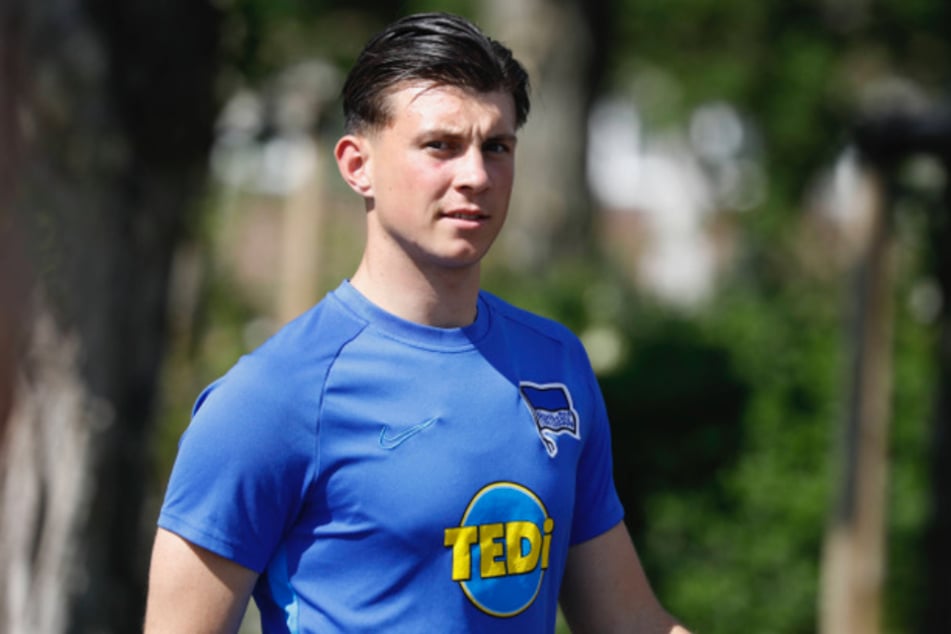 RB Leipzig hat angeblich großes Interesse an Offensivmann Lazar Samardzic (18) von Hertha BSC. (Archivbild)