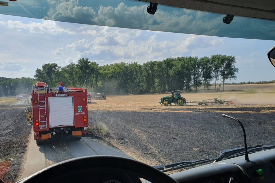 22 Einsatzfahrzeuge waren im Einsatz.