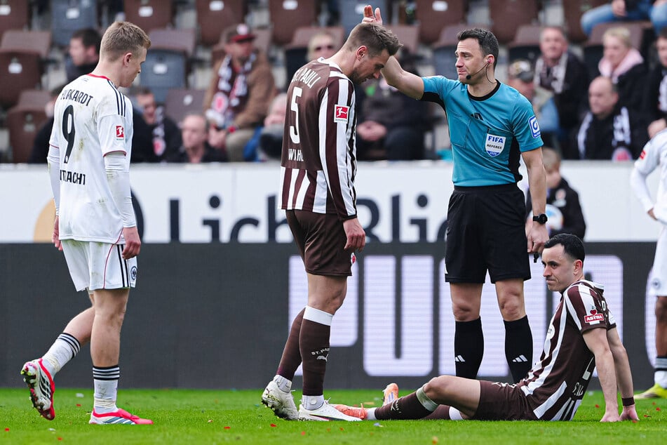 Manolis Saliakas (29) musste kurz nach der Halbzeit ausgewechselt werden.