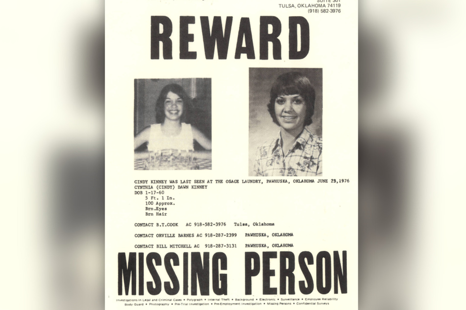 1976 verschwand Cynthia Dawn Kinney. Die Leiche der 16-Jährigen wurde nie gefunden.