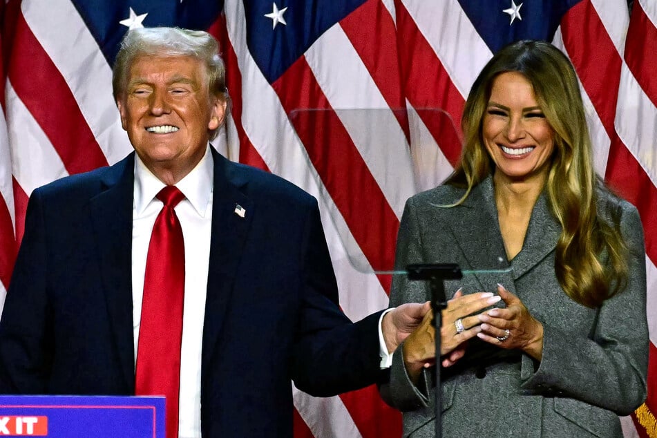 Melania Trump (r.) is reportedly not planning to move back into the White House after her husband's re-election win.