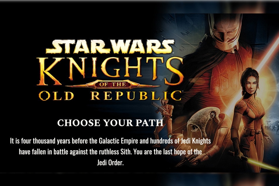 Pick a side in the epic and ancient conflict between Light and Dark sides of the Force.