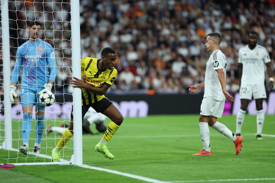 Jamie Gittens hat zum 2:0 für den BVB eingenetzt.