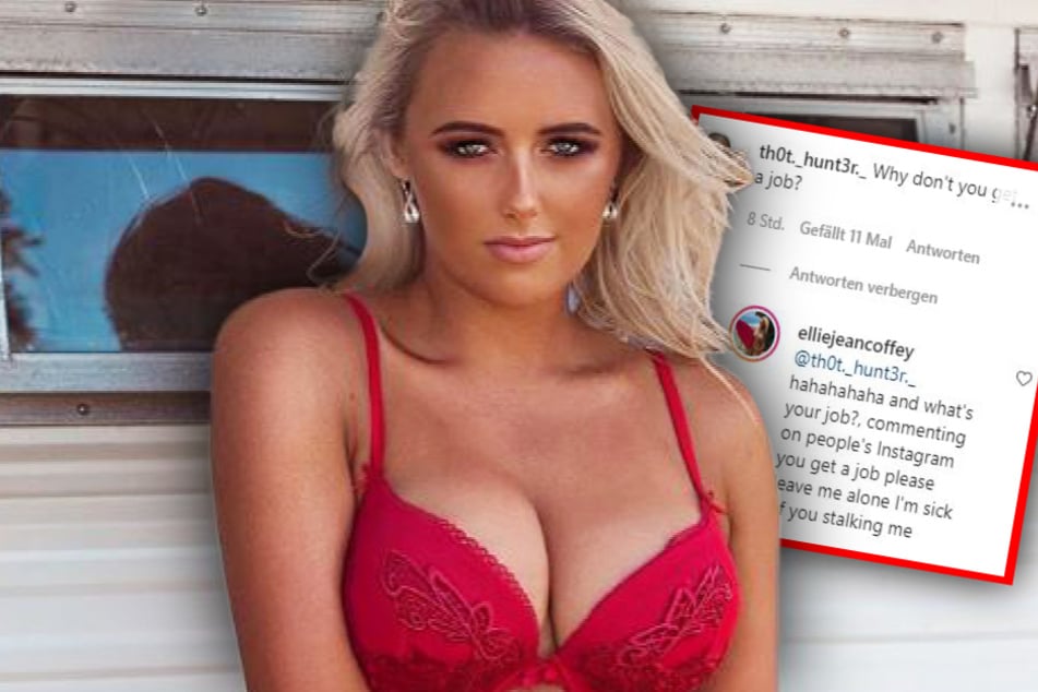 Ellie-Jean Coffey (25) just had to say something!